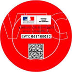 Macaron et carte VTC